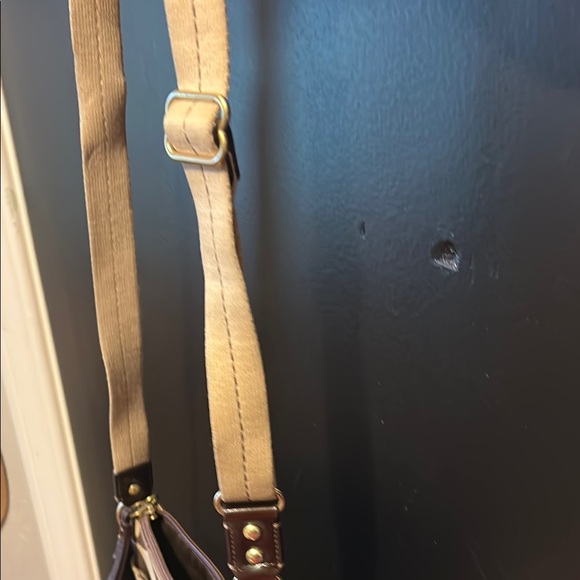 Coach Brown and Tan Crossbody Bag - Picture 8 of 8